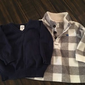 Sweater and pullover fleece